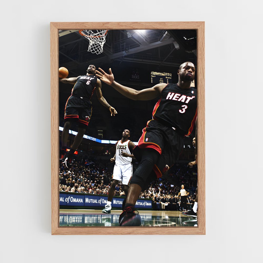Poster Air Wade – affiche Basketball (vue 4)
